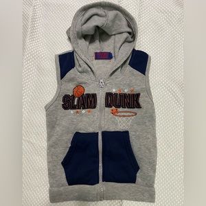 Boys Grey Vest